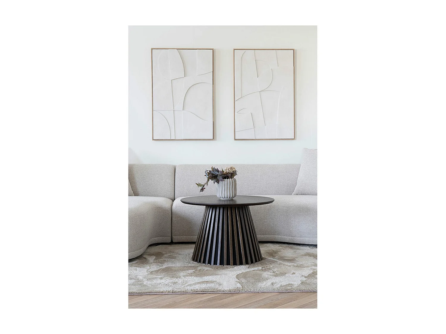 Chaves pot de fleurs gris.