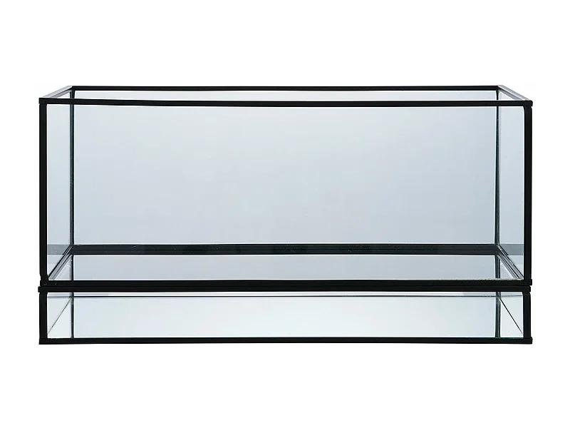 Hurricane bougeoir noir.