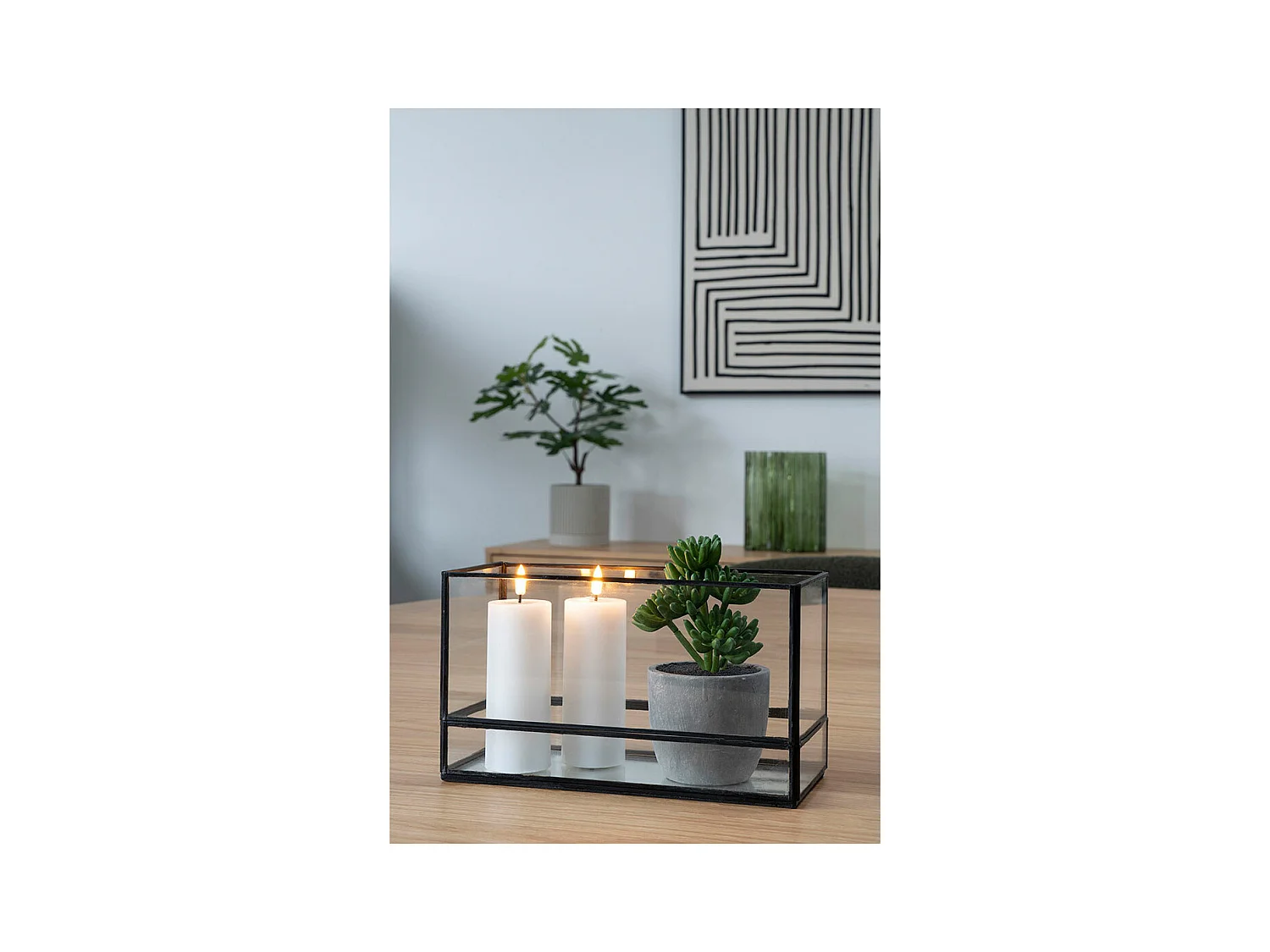 Hurricane Kandelaar zwart.