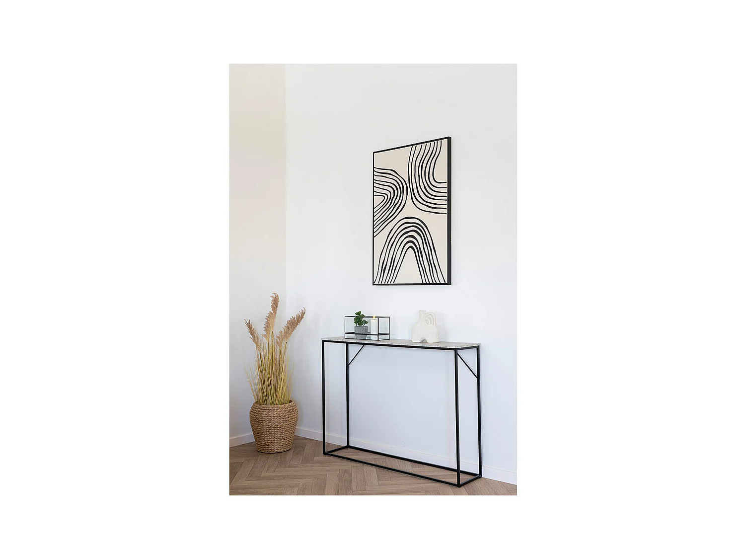 Hurricane Kandelaar zwart.