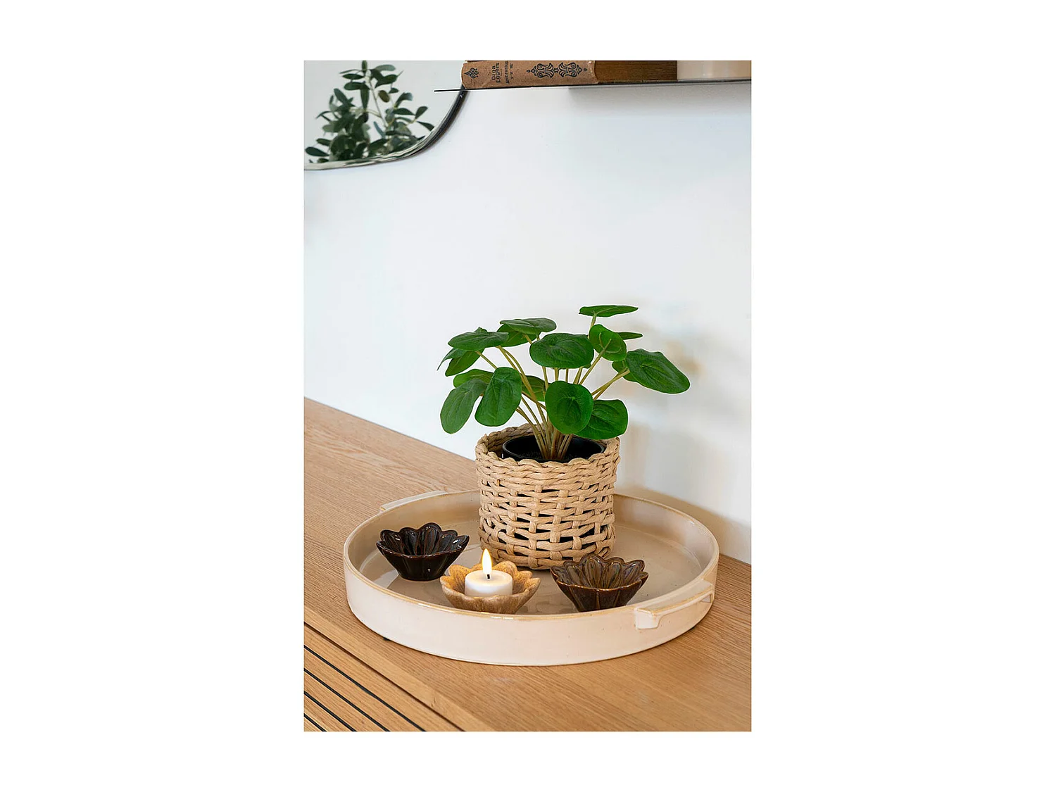 Covilhã Serveer schaal Ø37cm wit.