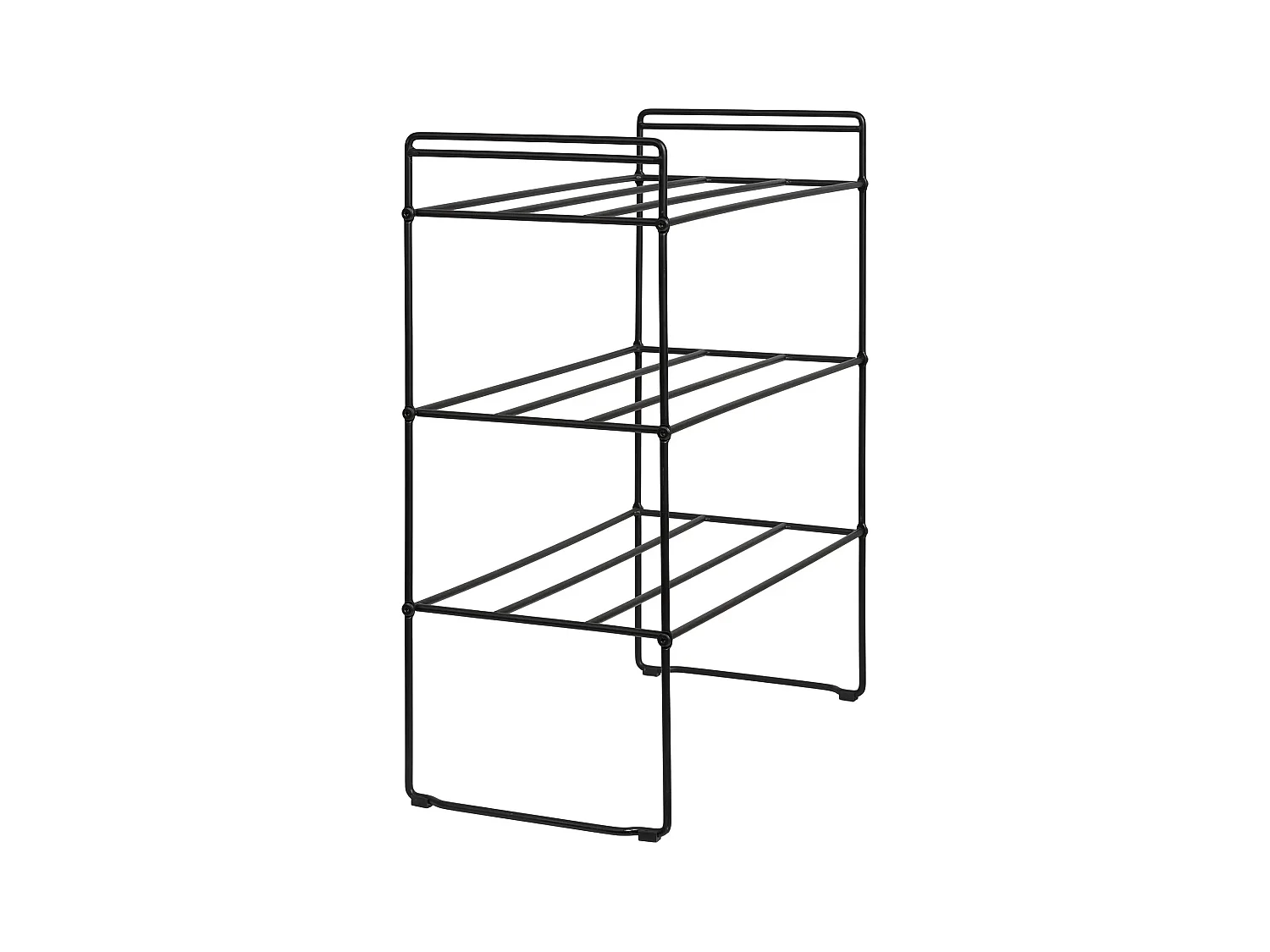 Swansea Schuhregal schwarz.