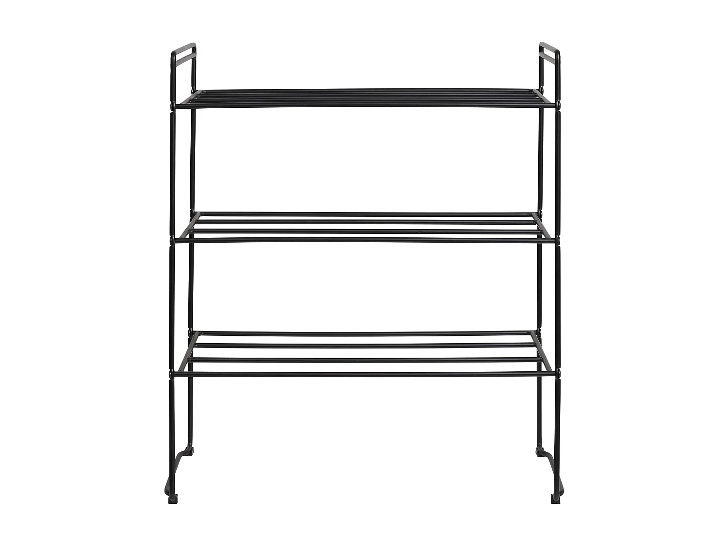 Swansea Schuhregal schwarz.