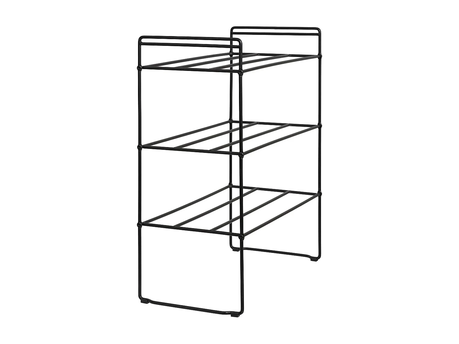 Swansea Schuhregal schwarz.