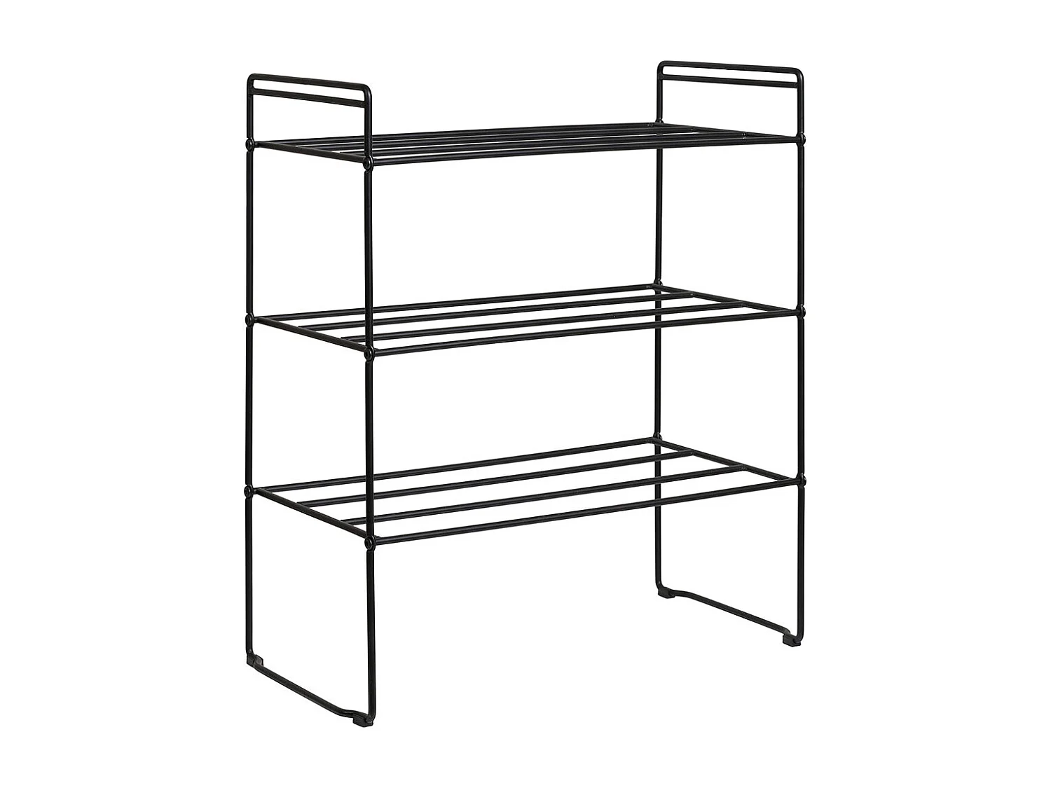 SWANSEA zwarte metalen plank