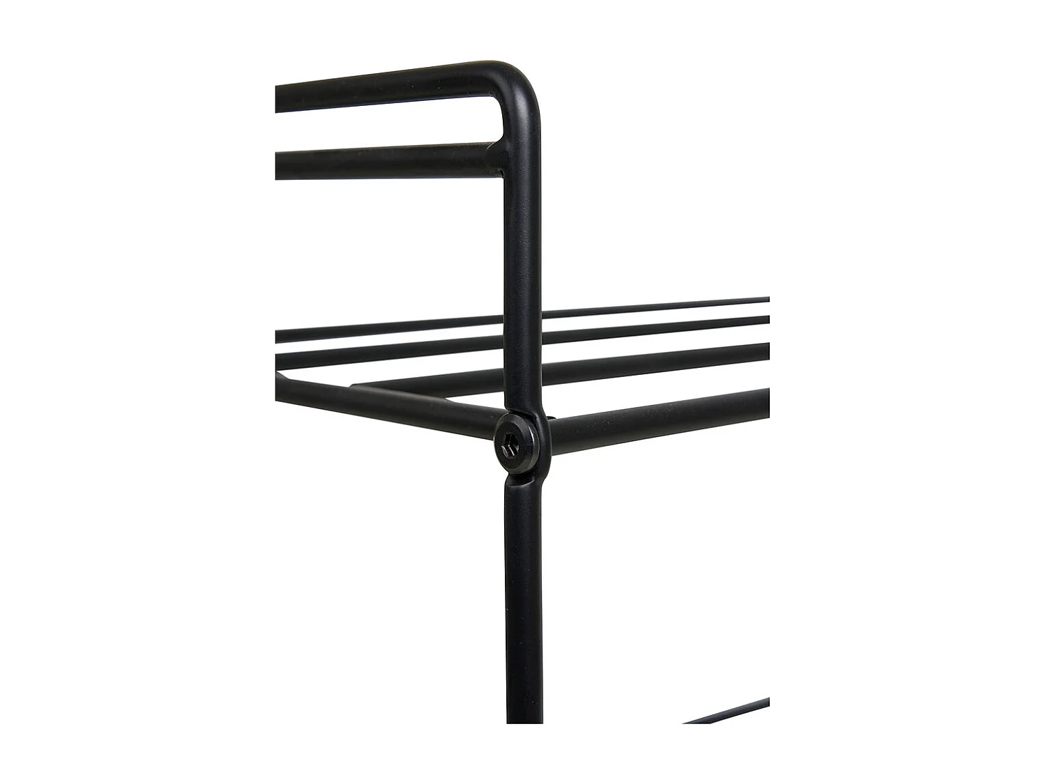 SWANSEA zwarte metalen plank