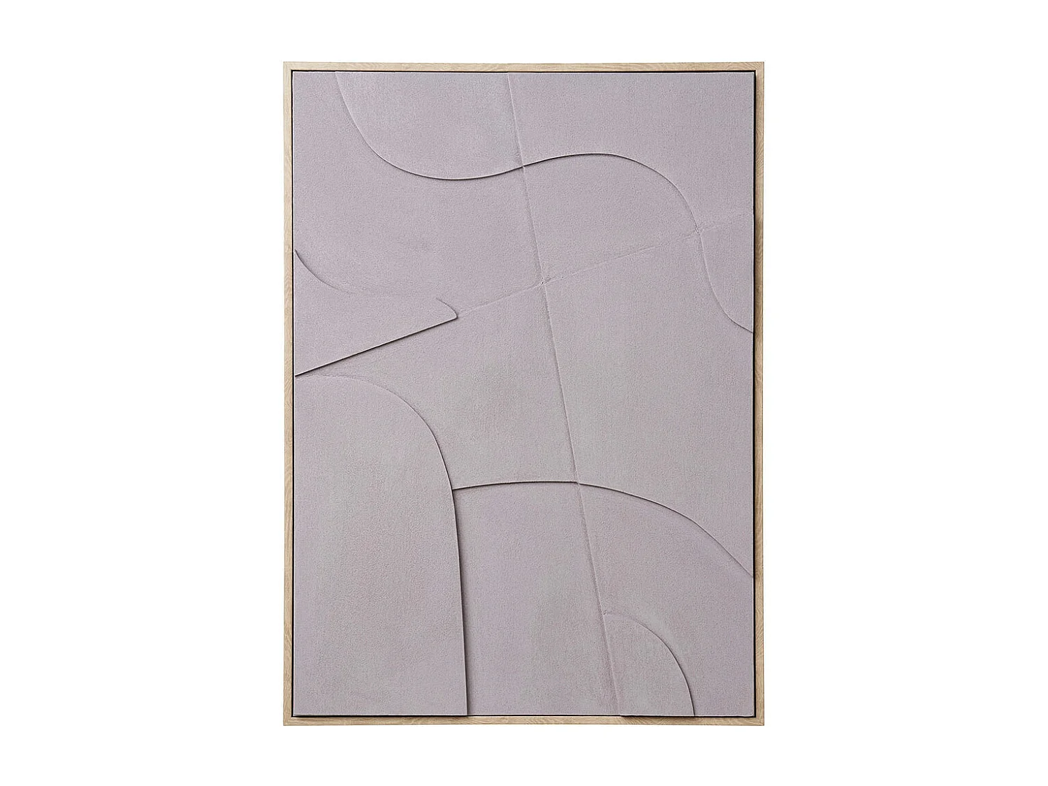 Madeline NO 1,50 relief wanddecoratie met lijst 50x70cm zandkleurig.