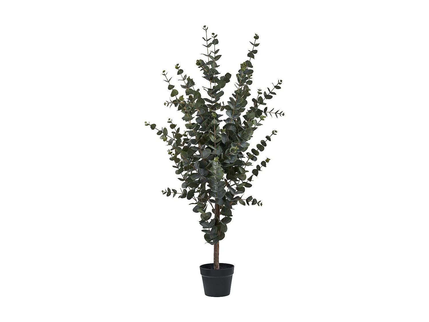 Eukalyptus Kunstbaum Höhe 120cm grün.