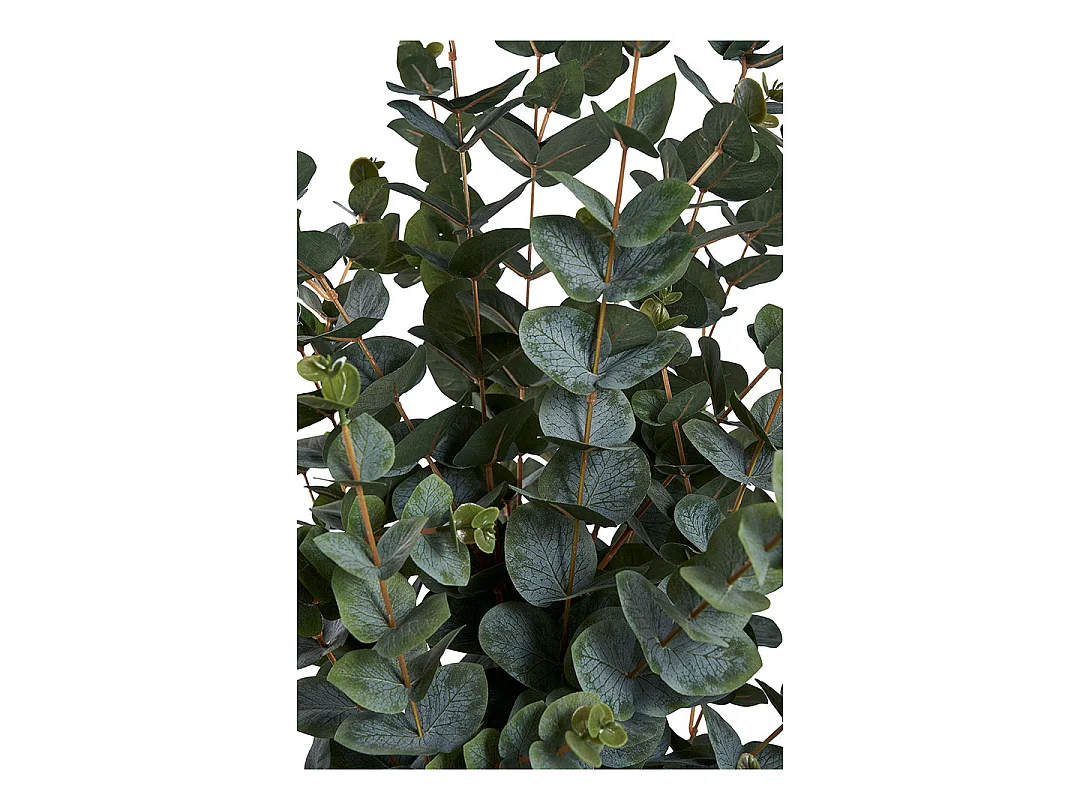 Albero di eucalipto artistico, altezza 120 cm, verde.