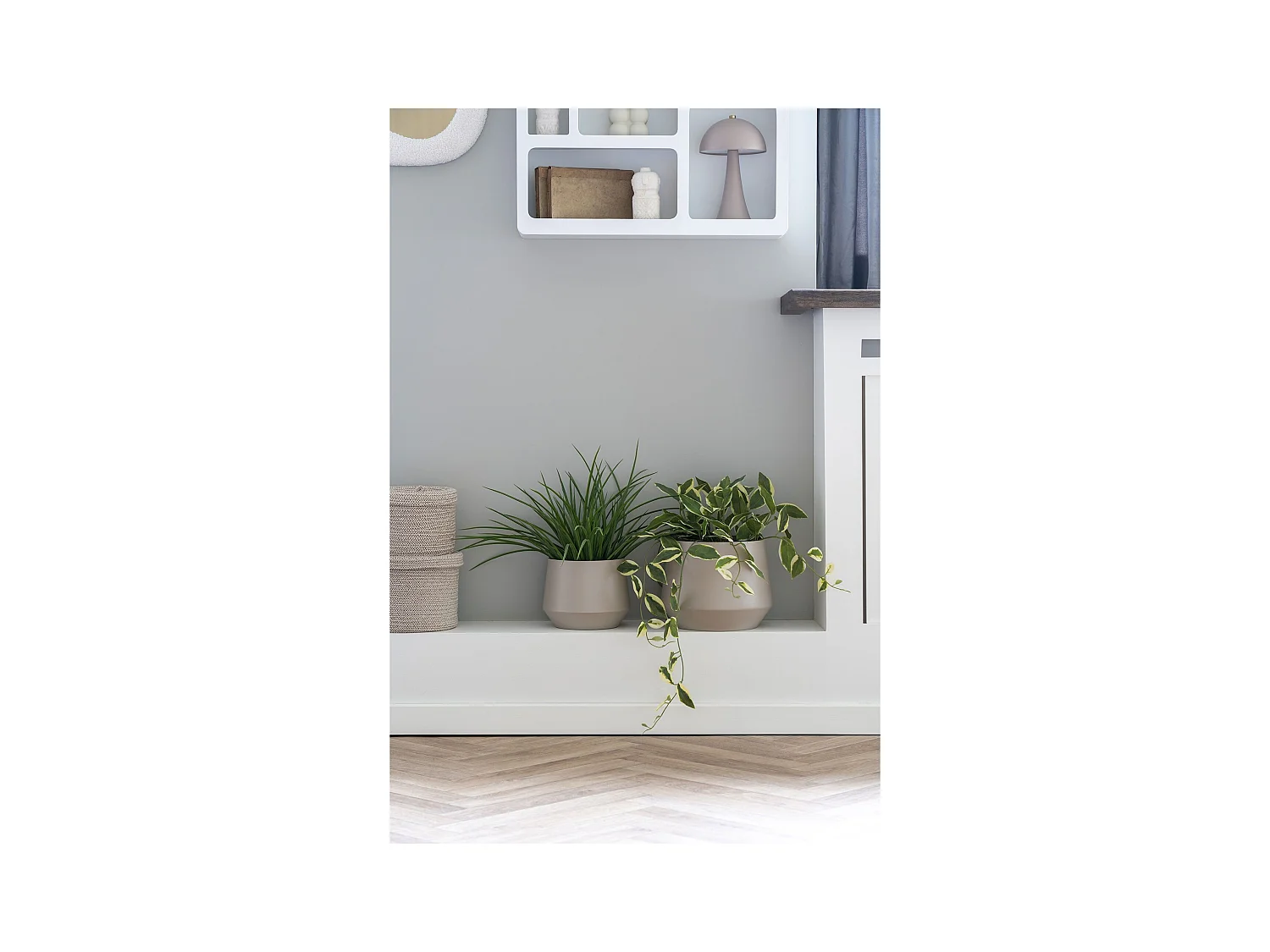 Planta de césped artificial verde 45 cm