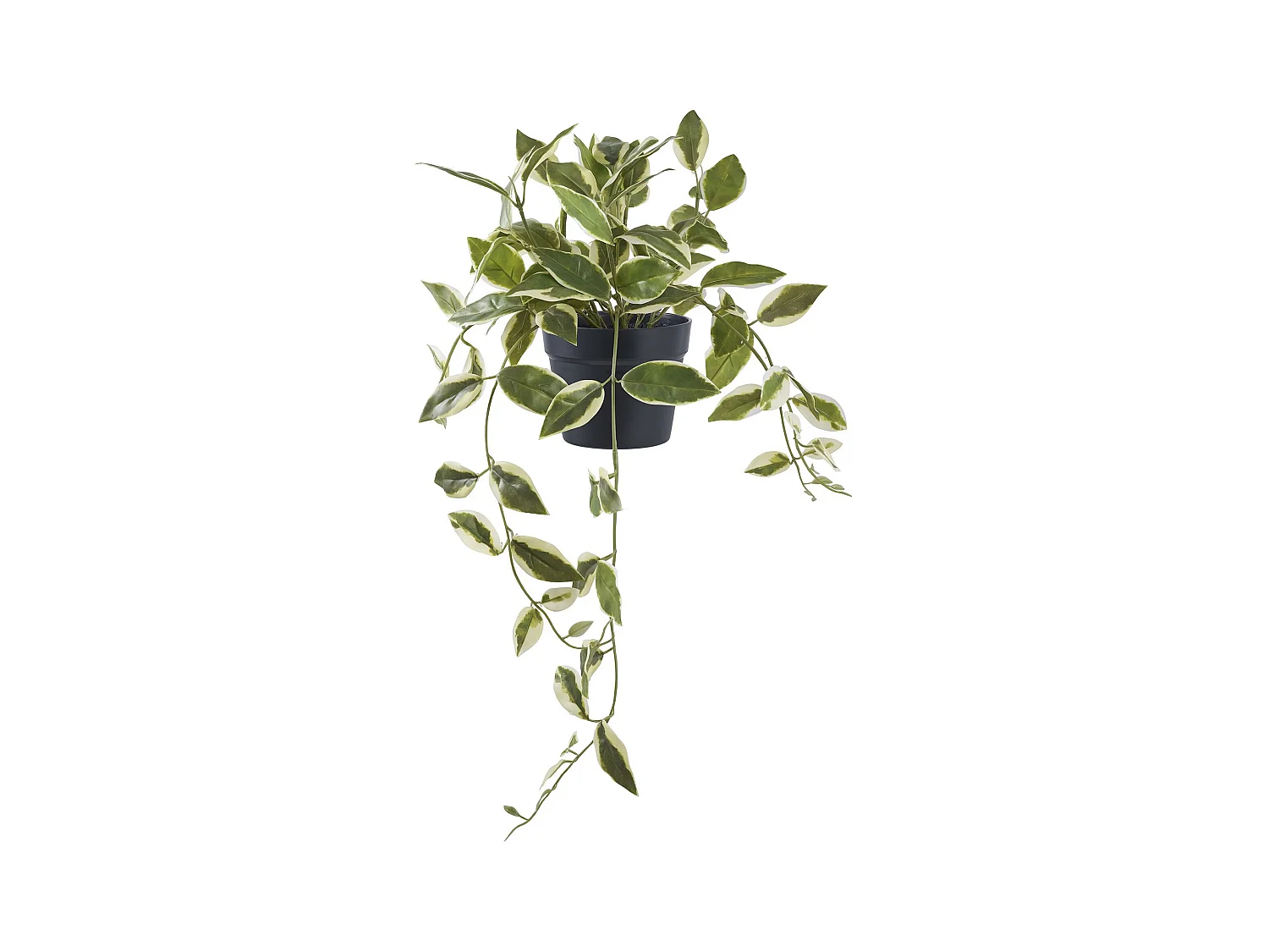 Planta artificial Hoya Carnosa flor de porcelana verde 33 cm
