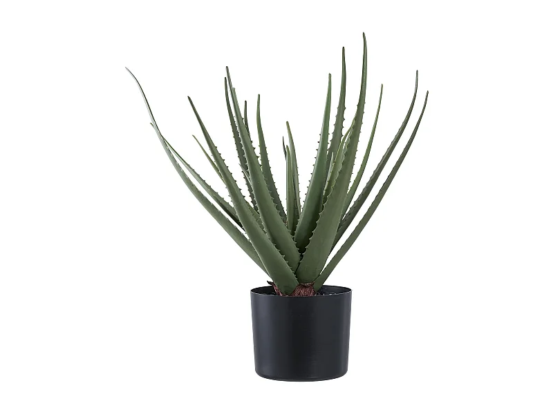 Plante artificielle Aloe Vera verte 51 cm