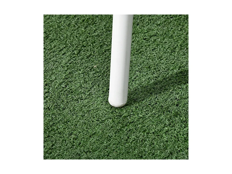 Conjunto de jardín Milán Outsunny 2 sillas + mesa natural