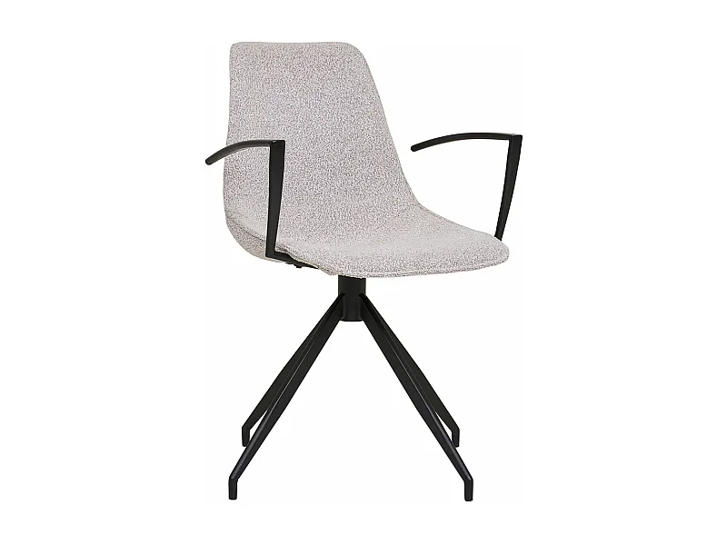 Monaco chaise de salle à manger couleur sable.