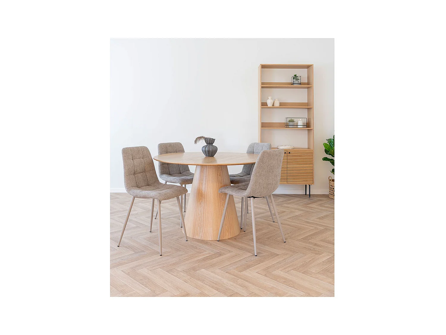 Middelfart chaise de salle à manger gris.