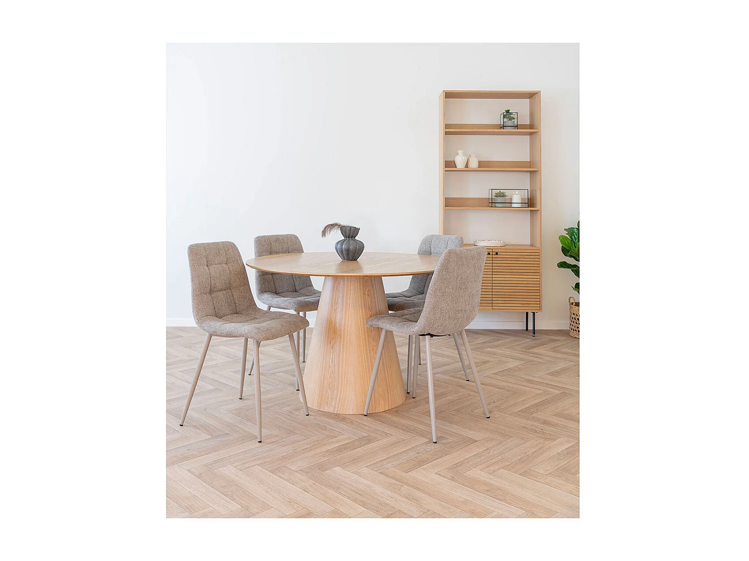 Middelfart chaise de salle à manger gris.