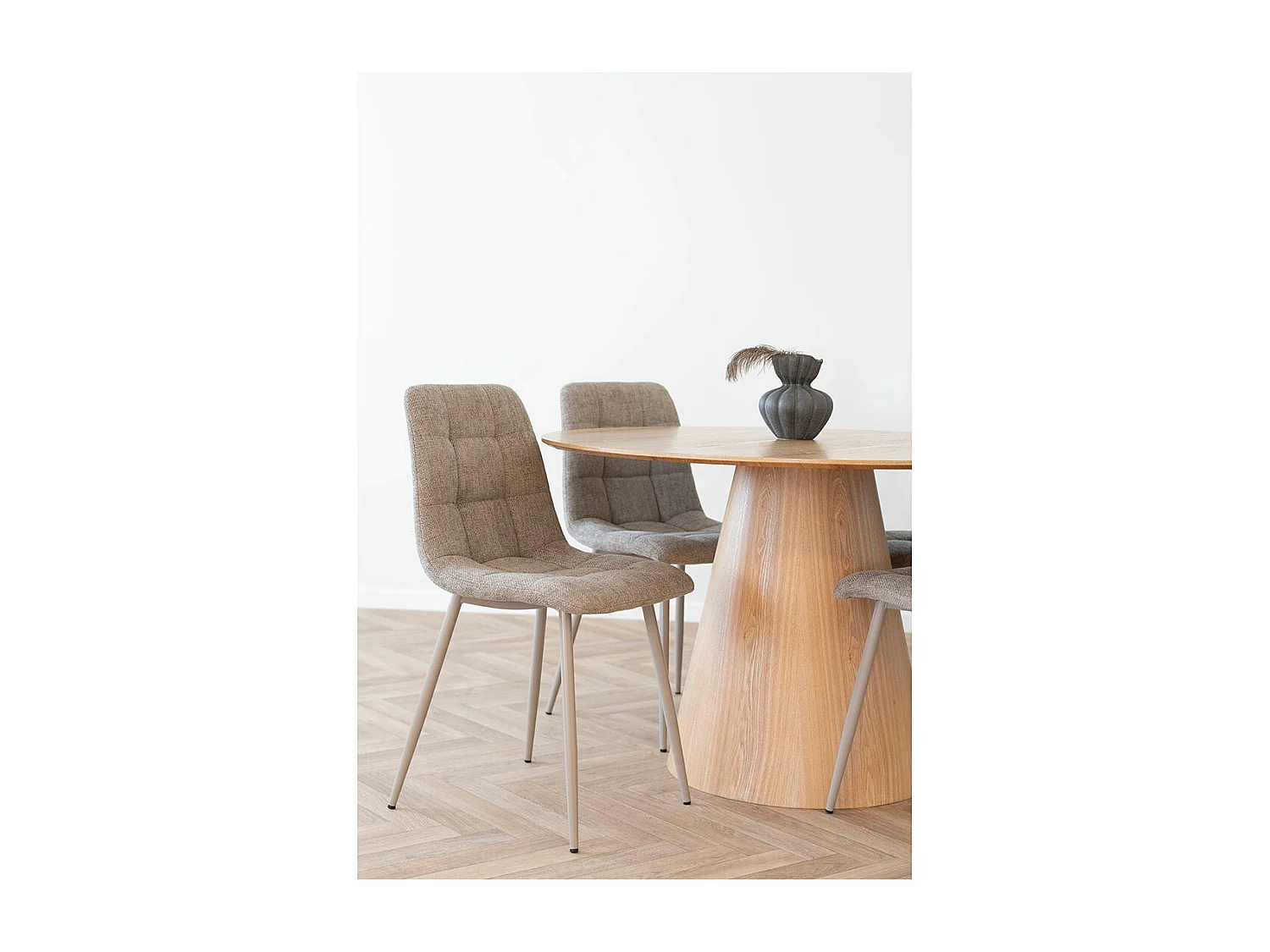 Middelfart chaise de salle à manger gris.