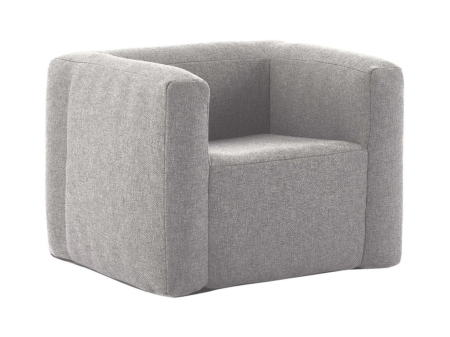 Salon gonflable 5 places - Terracotta - Intérieur et extérieur - Gris clair