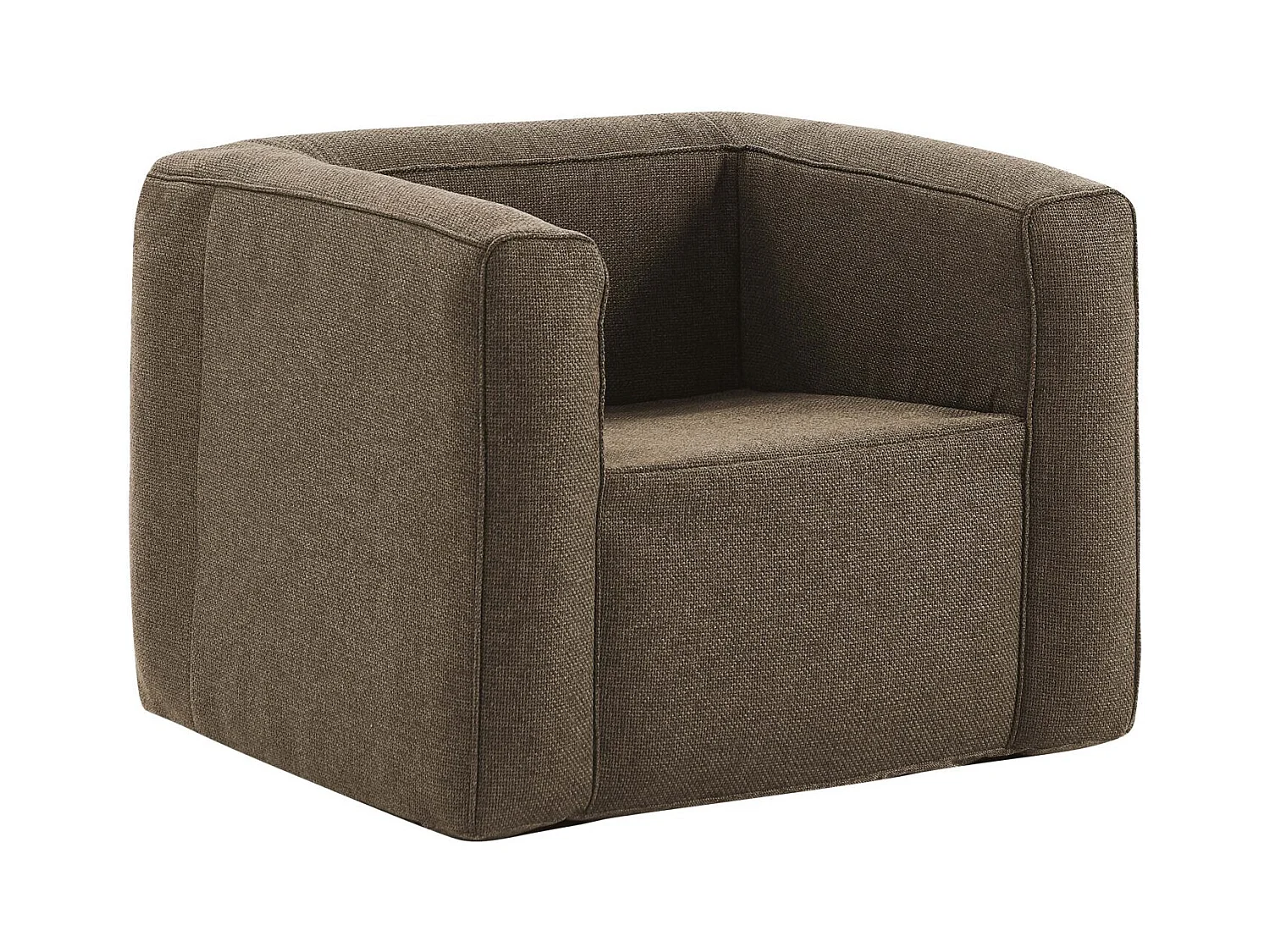 Opblaasbare lounge met 5 zitplaatsen - Terracotta - Binnen en buiten - Camel