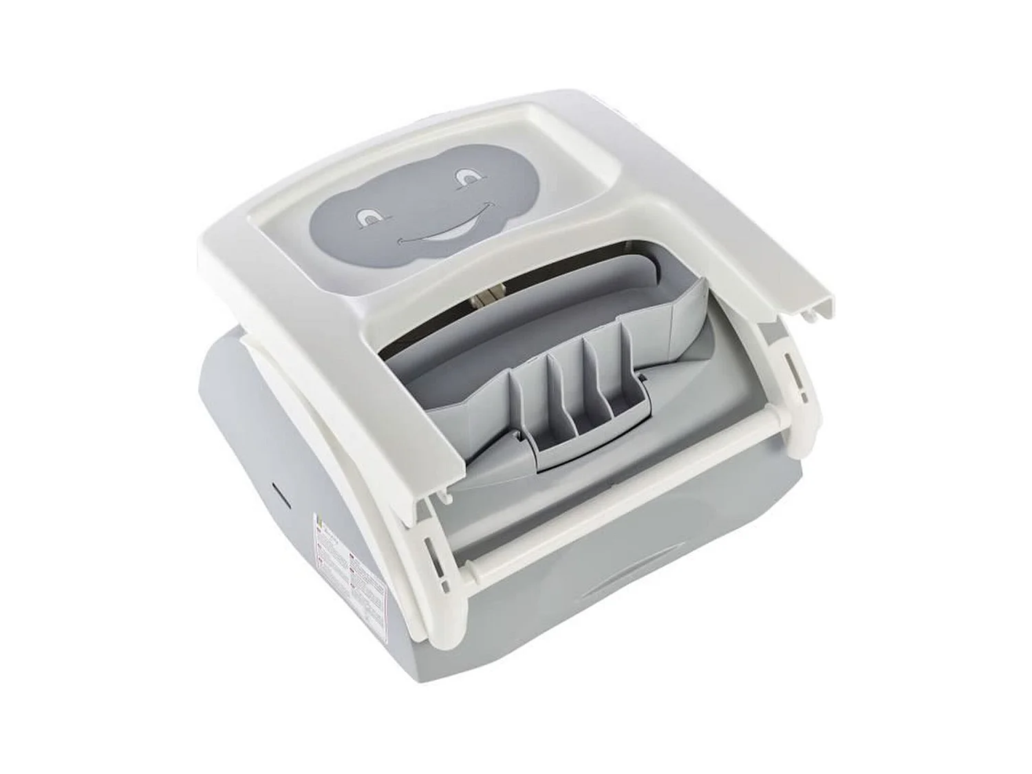 Réhausseur de chaise gris charme 2 en 1