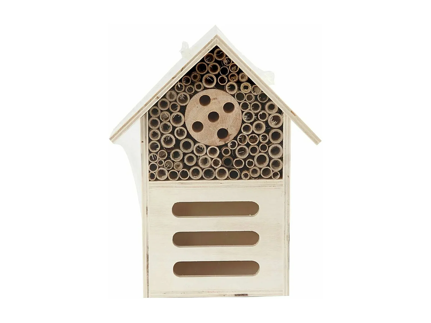 Insektenhaus aus Holz 18 x 9 x 14 cm