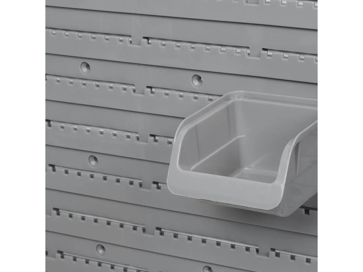 Organizador de herramientas Ana Homcom 44 piezas multiposición naranja/gris 53,5x95,5x22 cm