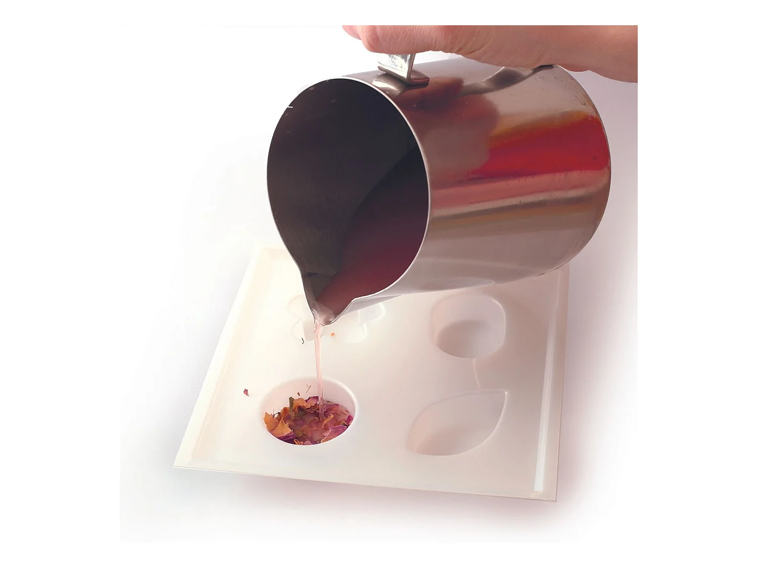 Kit DIY - L'atelier fondant à bougies fleuries