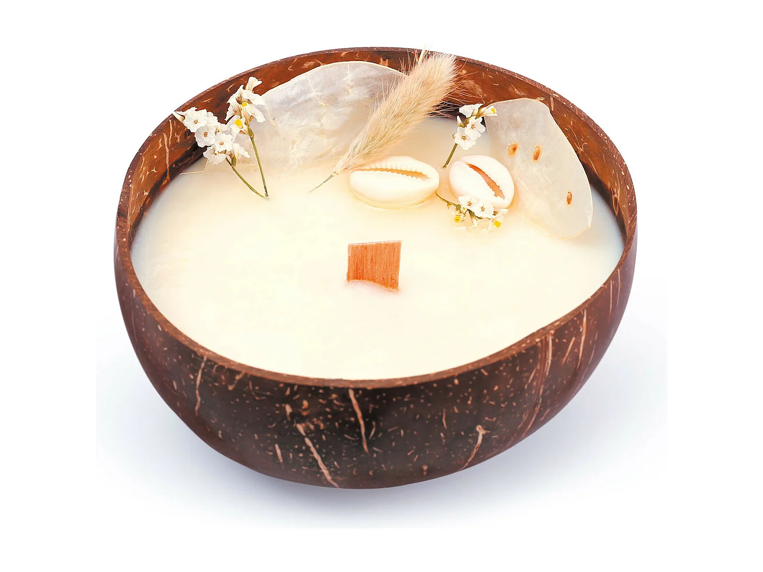 Bougie noix de coco à faire soi-même