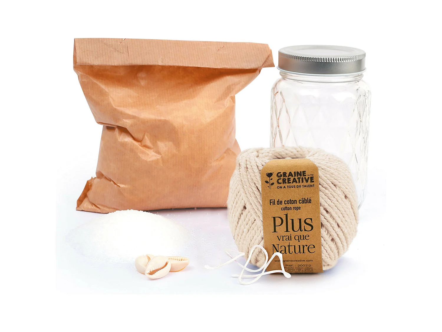 Boheemse Macramé Kaarsenset