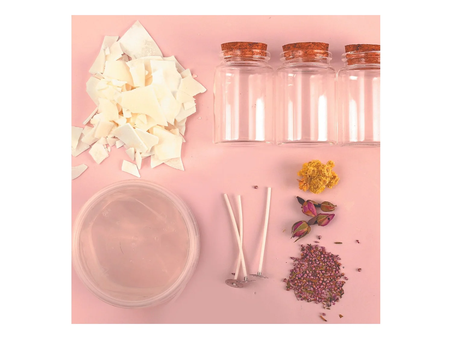 Kit DIY - mes bougies cristal