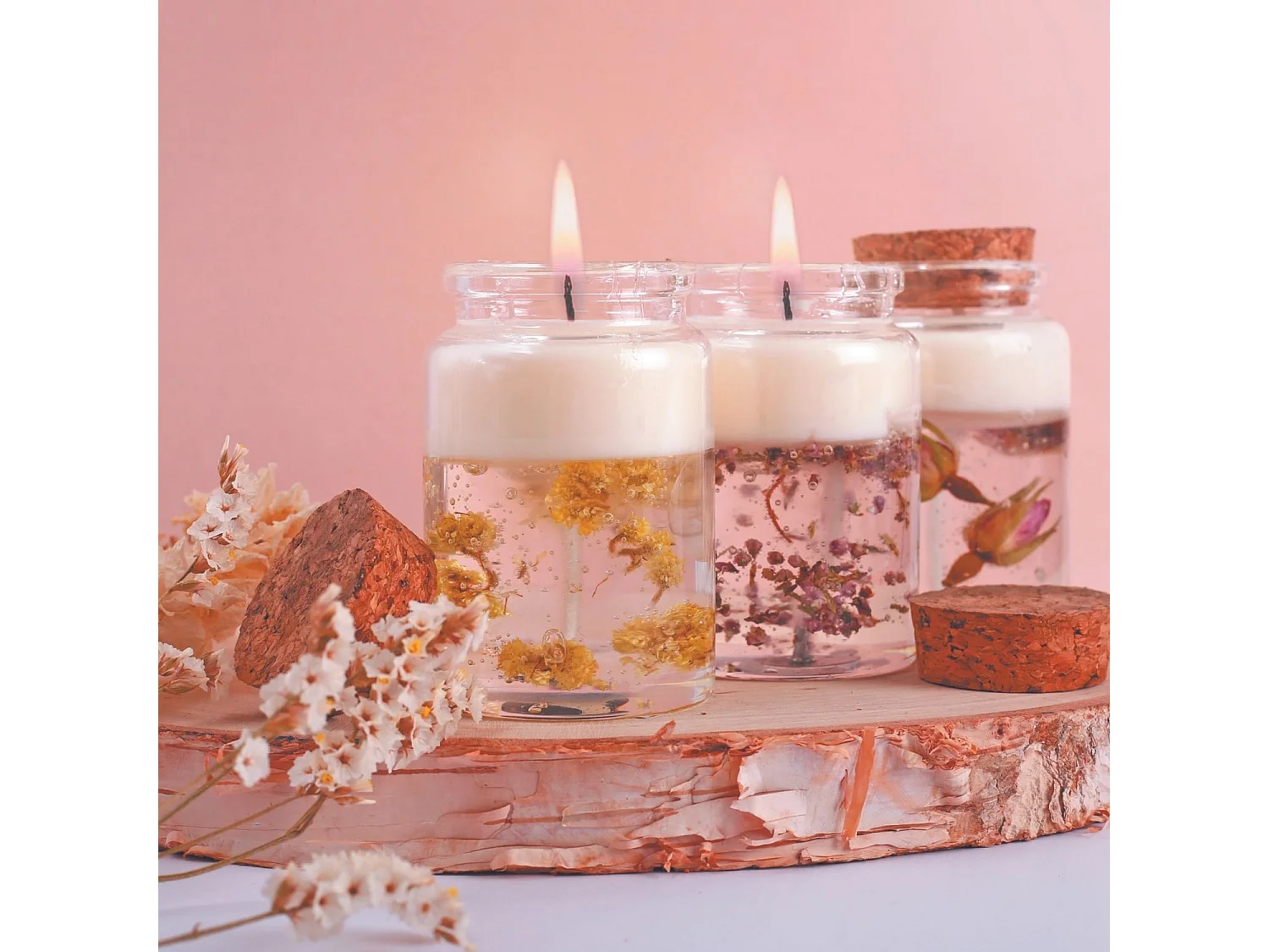 Kit DIY - mes bougies cristal