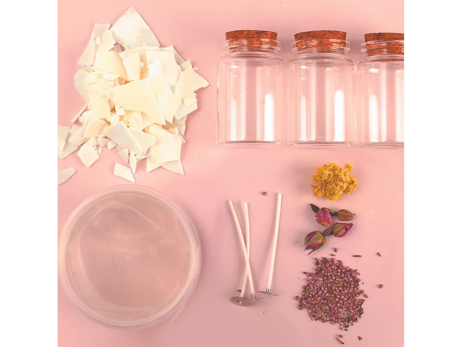 Kit DIY - mes bougies cristal