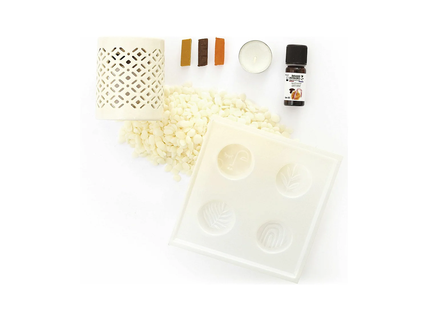 Coffret DIY atelier fondants à bougie
