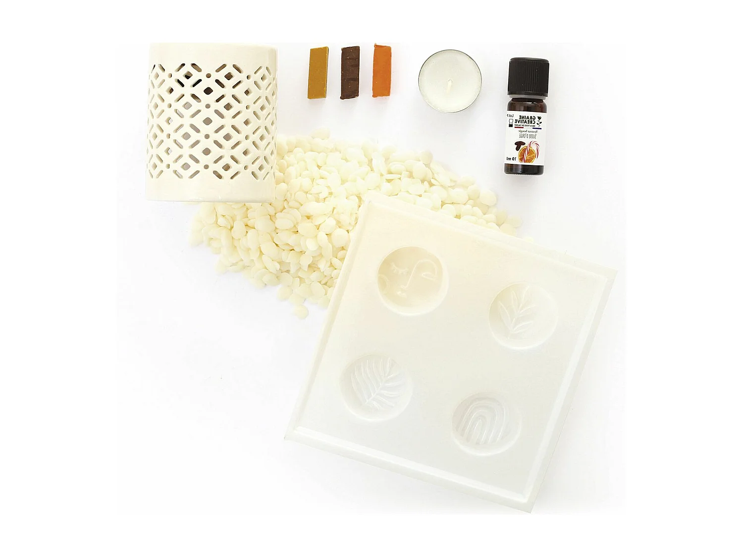 Coffret DIY atelier fondants à bougie
