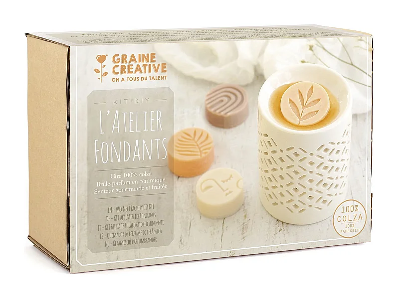Coffret DIY atelier fondants à bougie