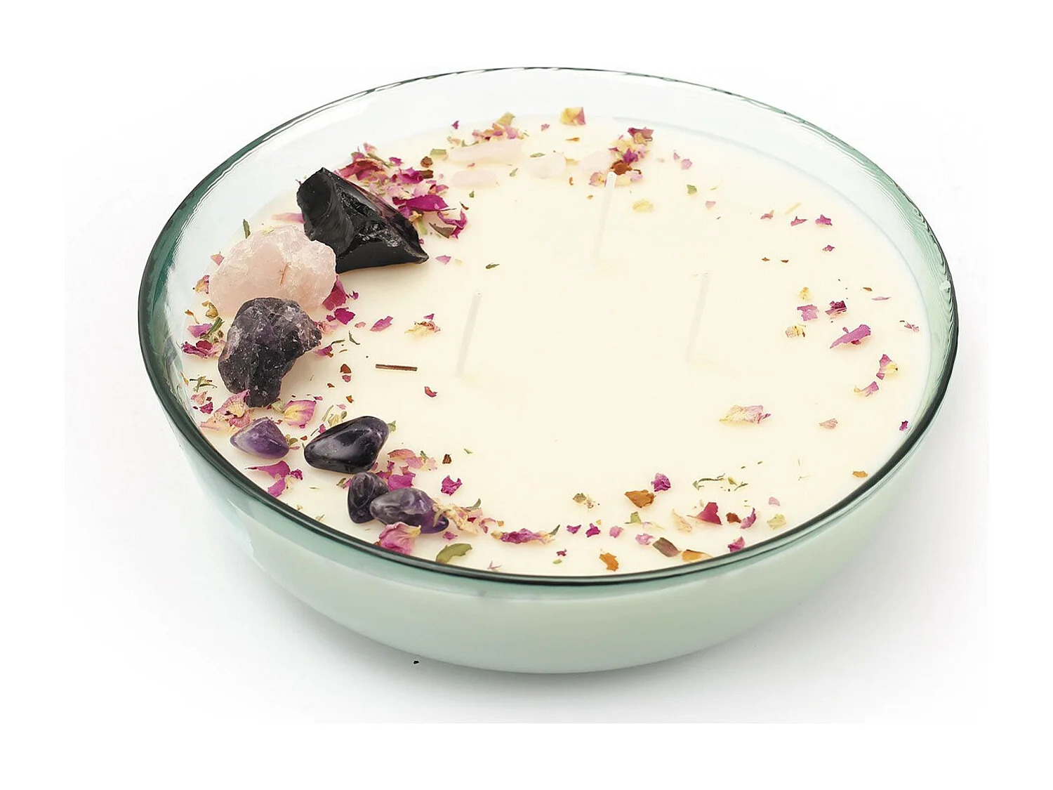 Bougie lithothérapie à faire soi-même