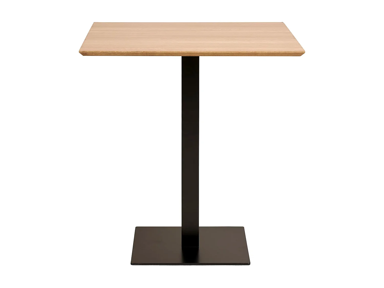 Table de café FANO 70cm – Bois clair ou noir – Design minimaliste-Beige