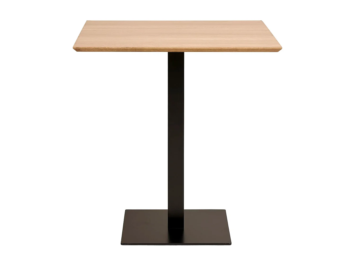 Table de café FANO 70cm – Bois clair ou noir – Design minimaliste-Beige