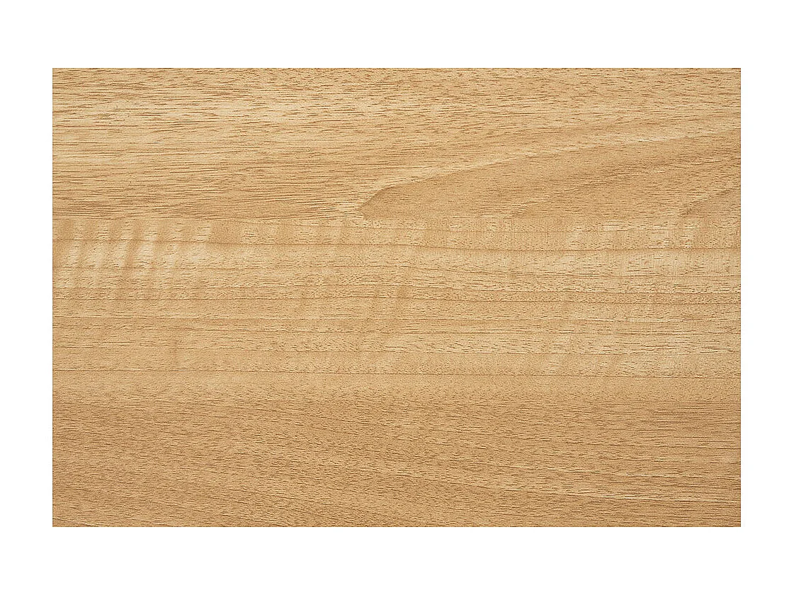 Saliou bartafel van wit en massief beukenhout-Kleur Beige