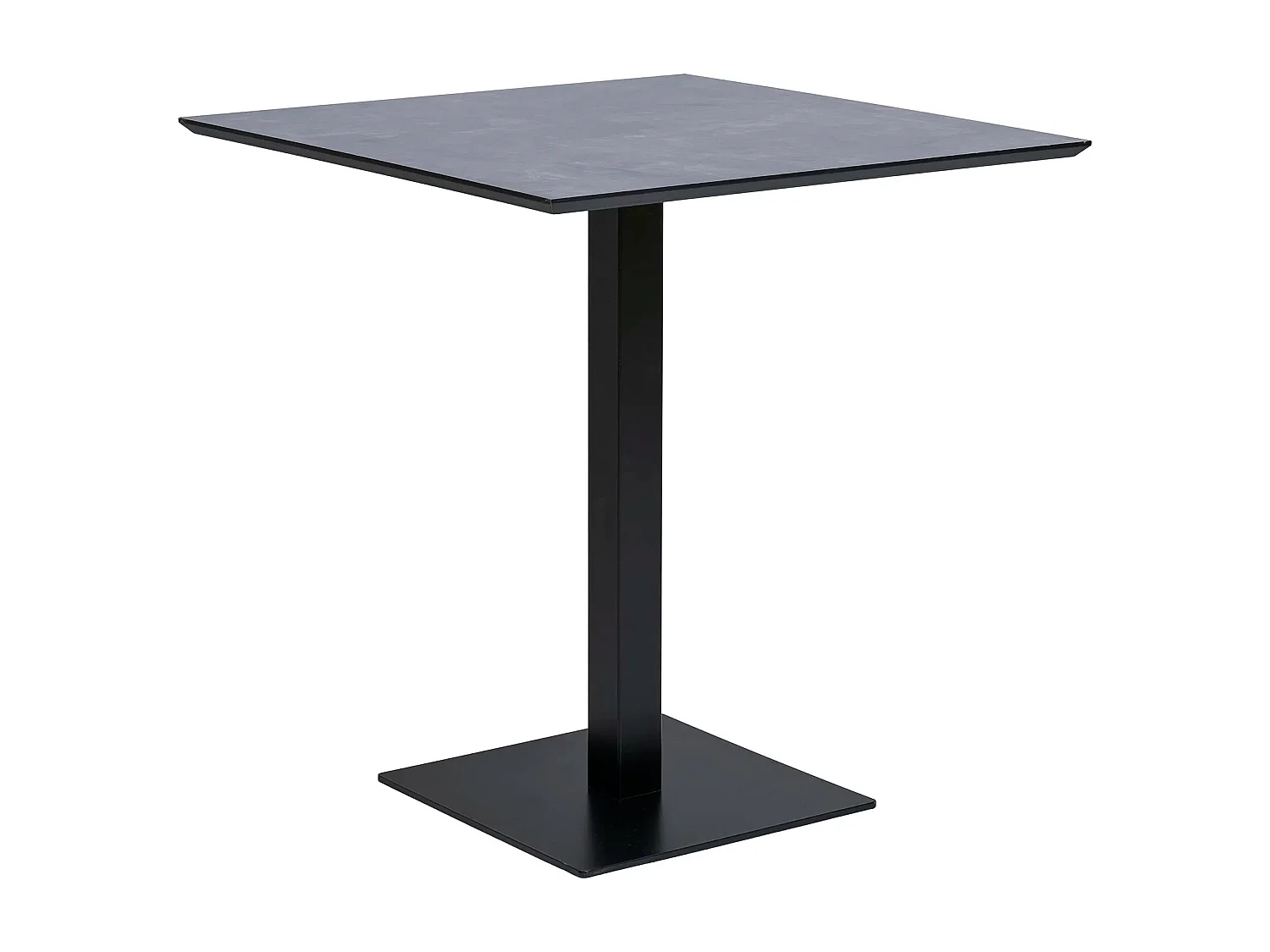 Table de café FANO 70cm – Bois clair ou noir – Design minimaliste-Noir