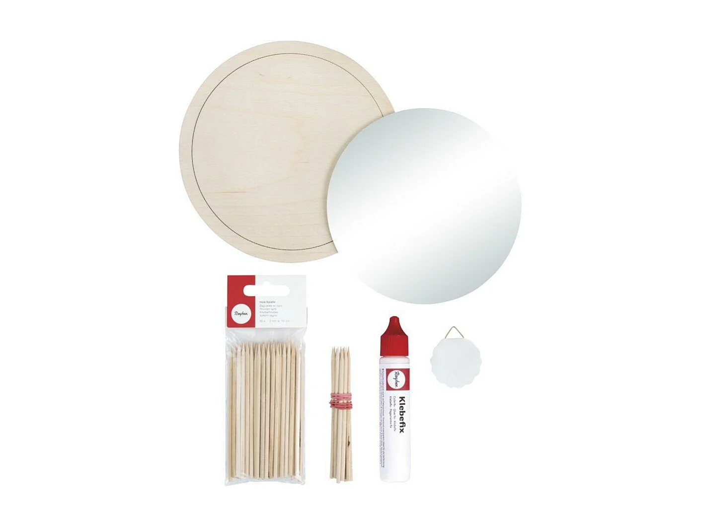 DIY Vintage Sonnenbrillen Spiegel, um sich selbst zu machen ø 32 cm