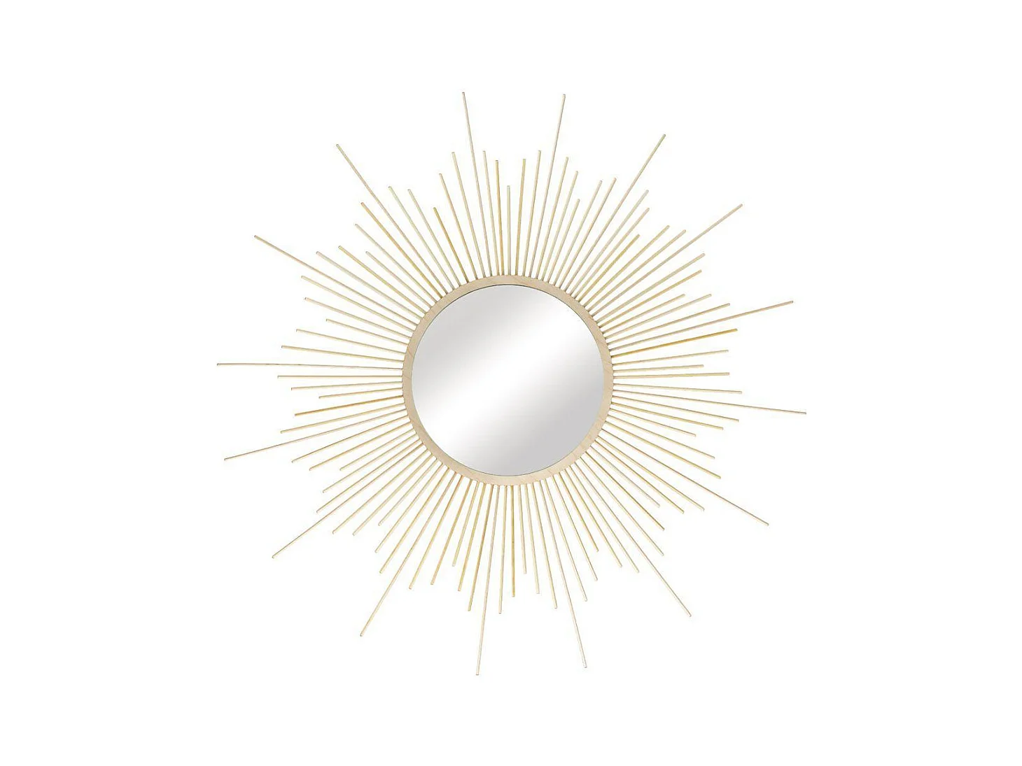 Miroir DIY soleil vintage à fabriquer soi-même ø 63 cm