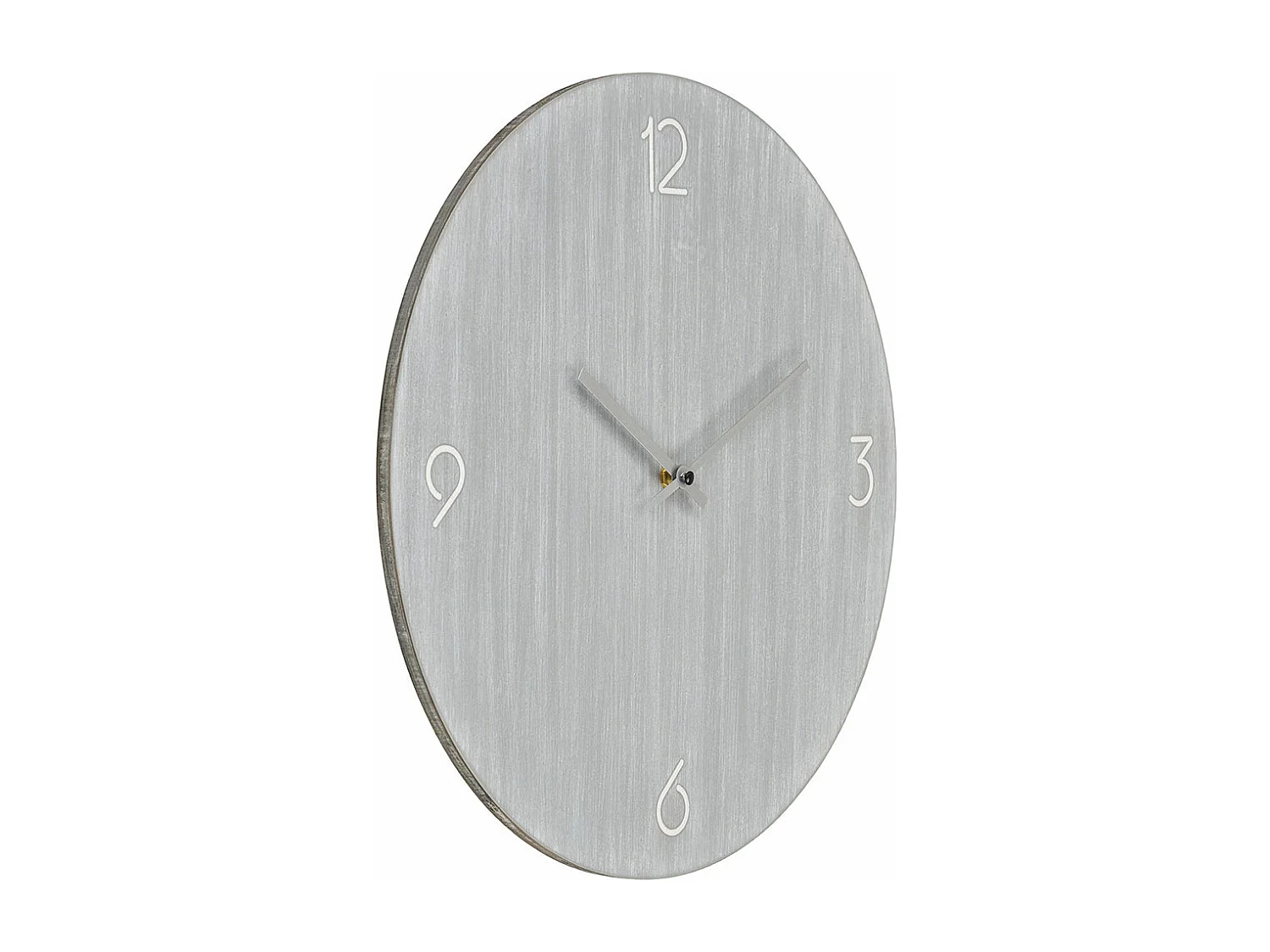 Ravenna Wandklok geruisloos Ø40 lichtgrijs.