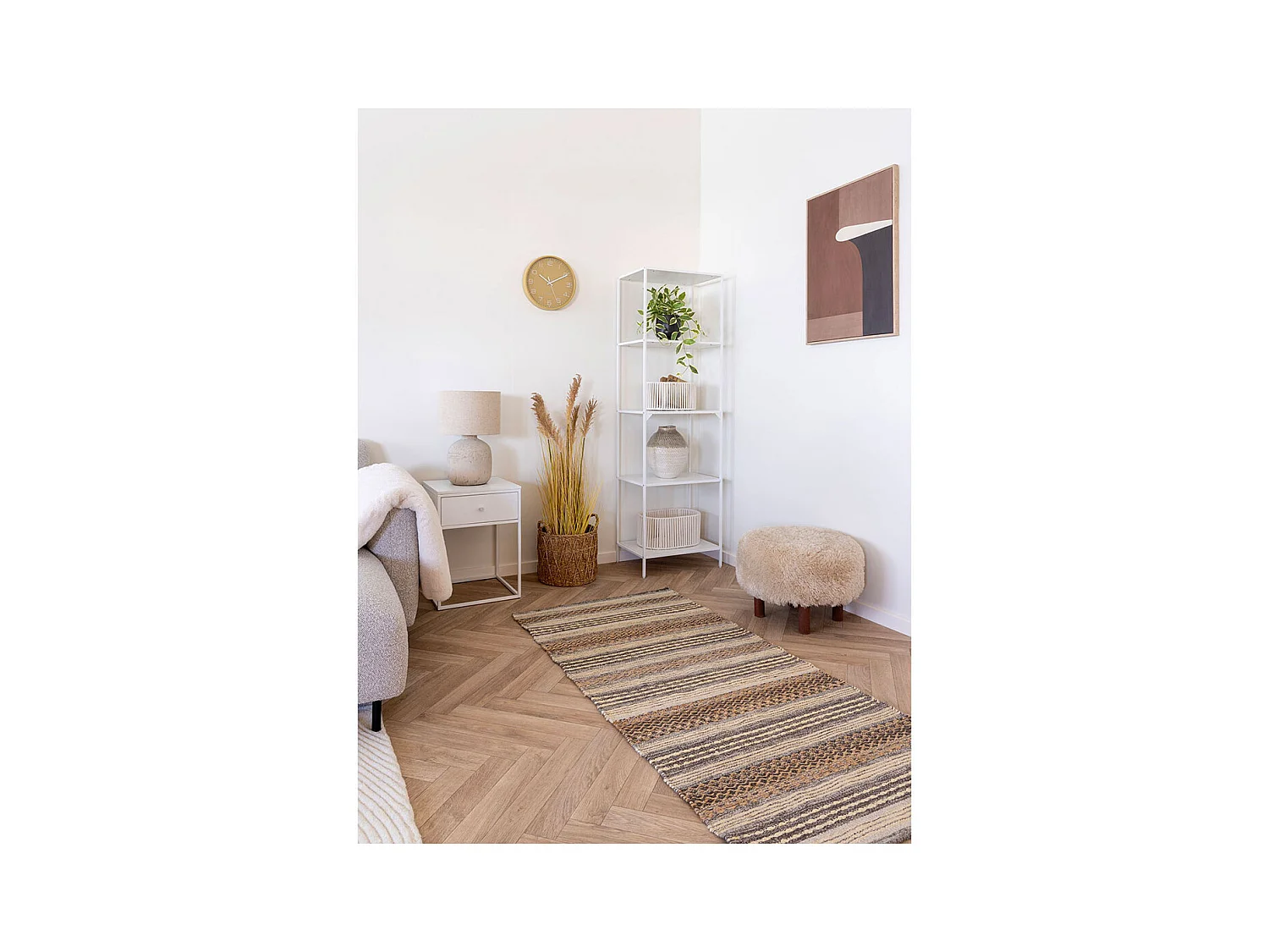 Arese Körbe Set von 2 offwhite.