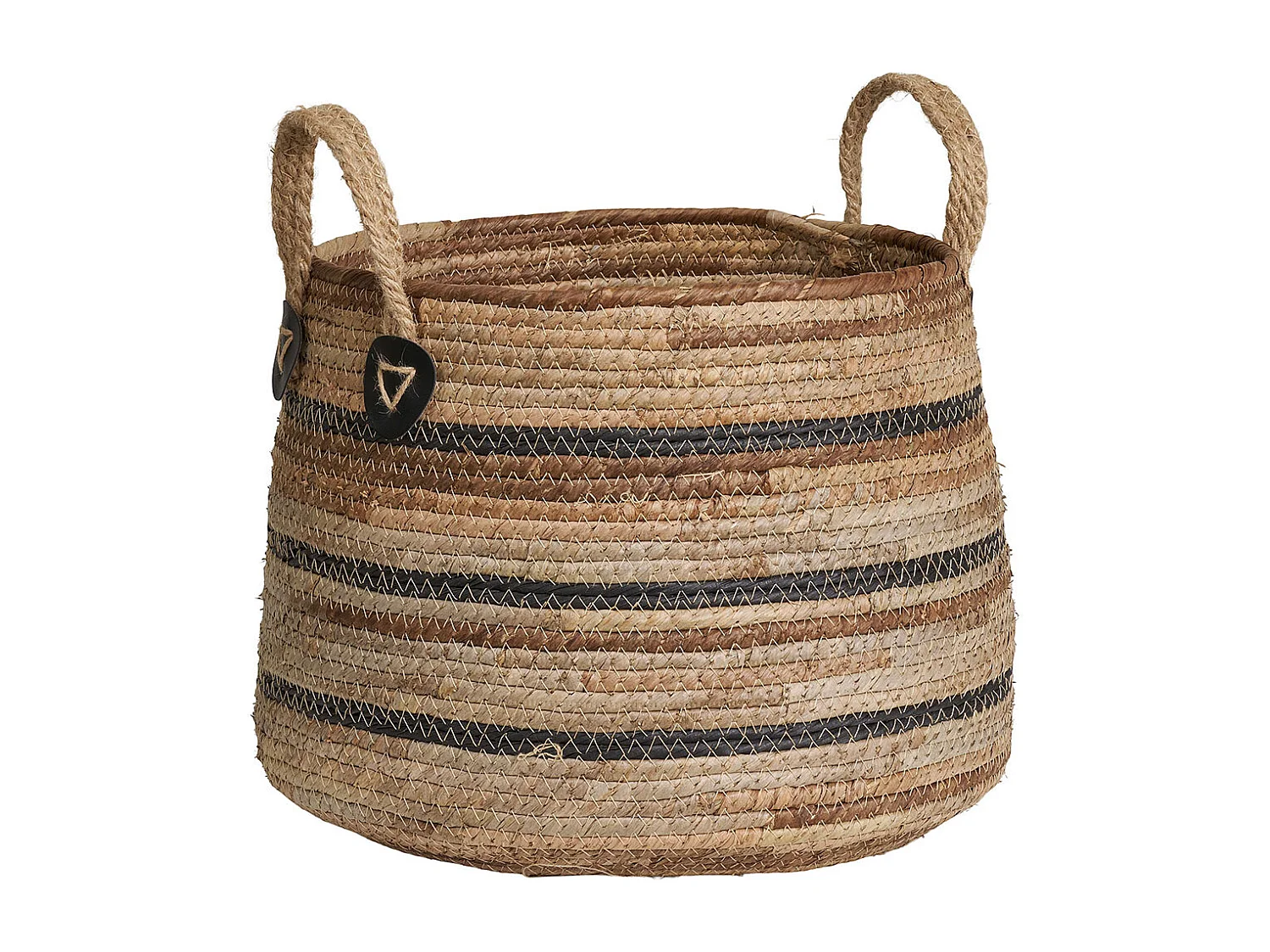 Set di 2 cestini Erba naturali.