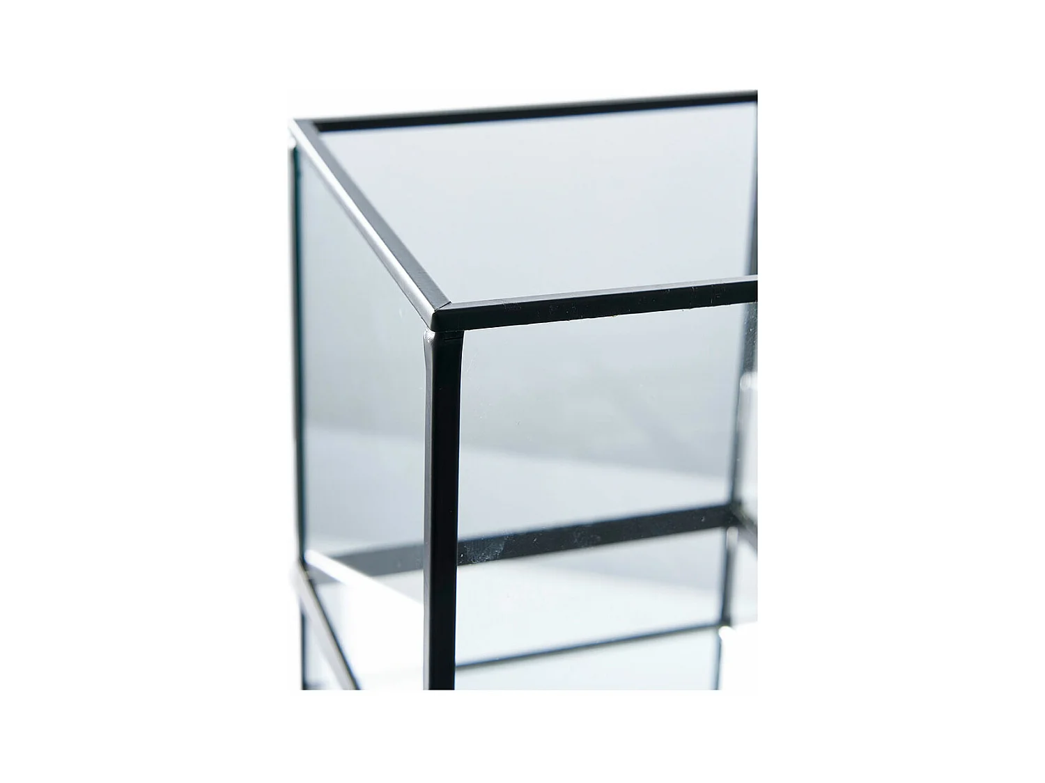 Hurricane bougeoir noir.