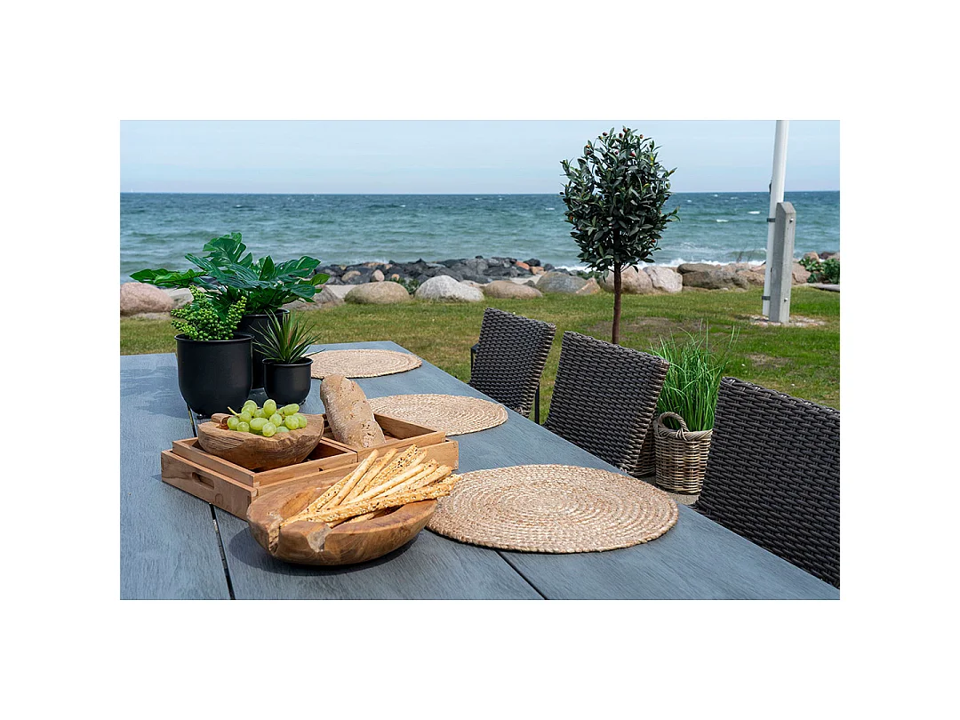 Bombay sets de table Ø38cm, set de 4 naturel.