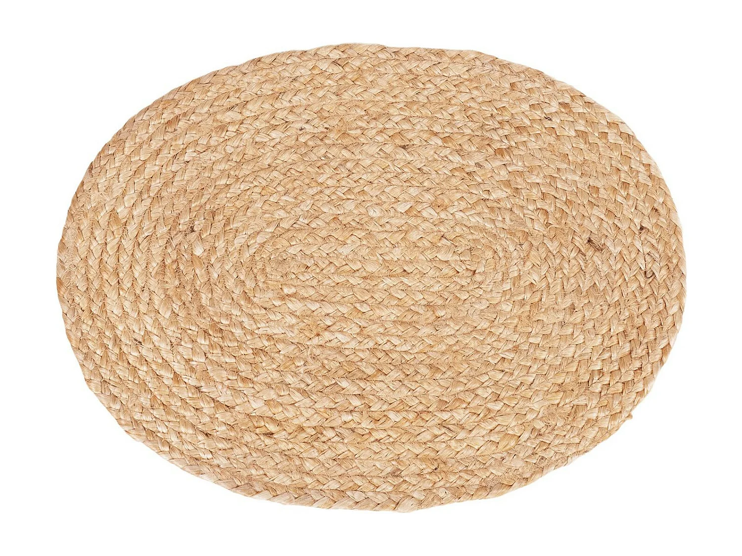 Bombay Placemat ovaal, set van 4 natuur.
