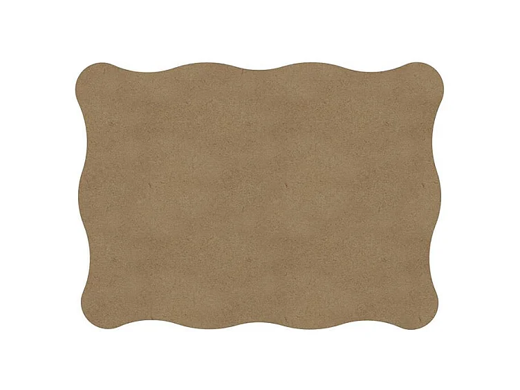 Set de table en bois MDF - Vague