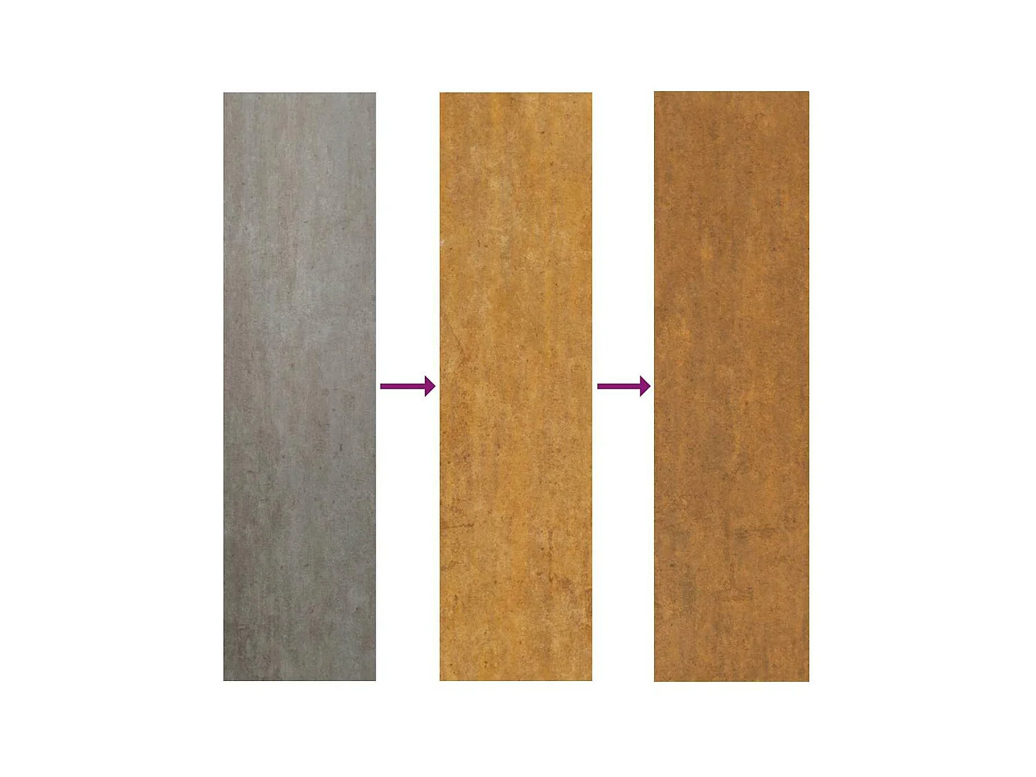 Porte de jardin acier résistant aux intempéries design croisé